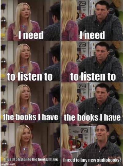 22 Problems only true Audiobook Fans understand... 2