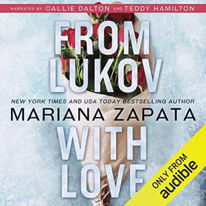 From Lukov with Love photo cover shows a bouquet of roses lying on ice