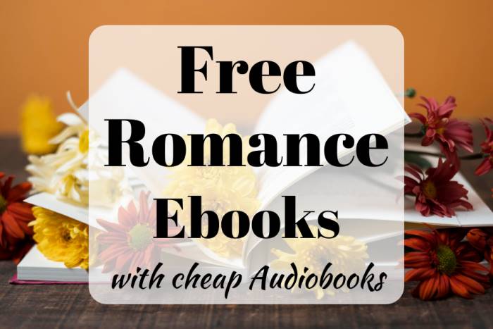 20 Free Romance Novels with Cheap Audible Upgrades: Free Ebooks with Audiobooks under $7.50