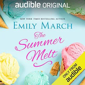 The Summer Melt cover shows the title on a blue background and ice cream cones