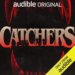 The Catchers cover shows the title in bold red letters on a black background 