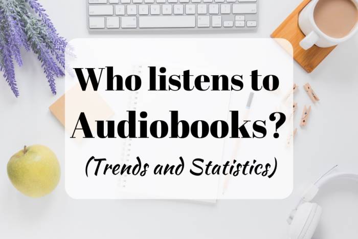 Who listens to Audiobooks? (Trends and Statistics)