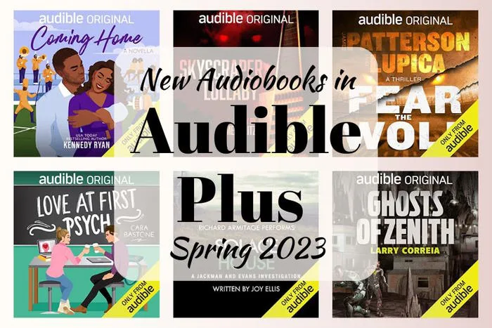 Popular Audiobooks: New in Audible Plus in Spring 2023