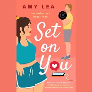 Set On You (illustrated cover showing a buff white guy lifting weights and a brownhaired curvy woman looking at him)