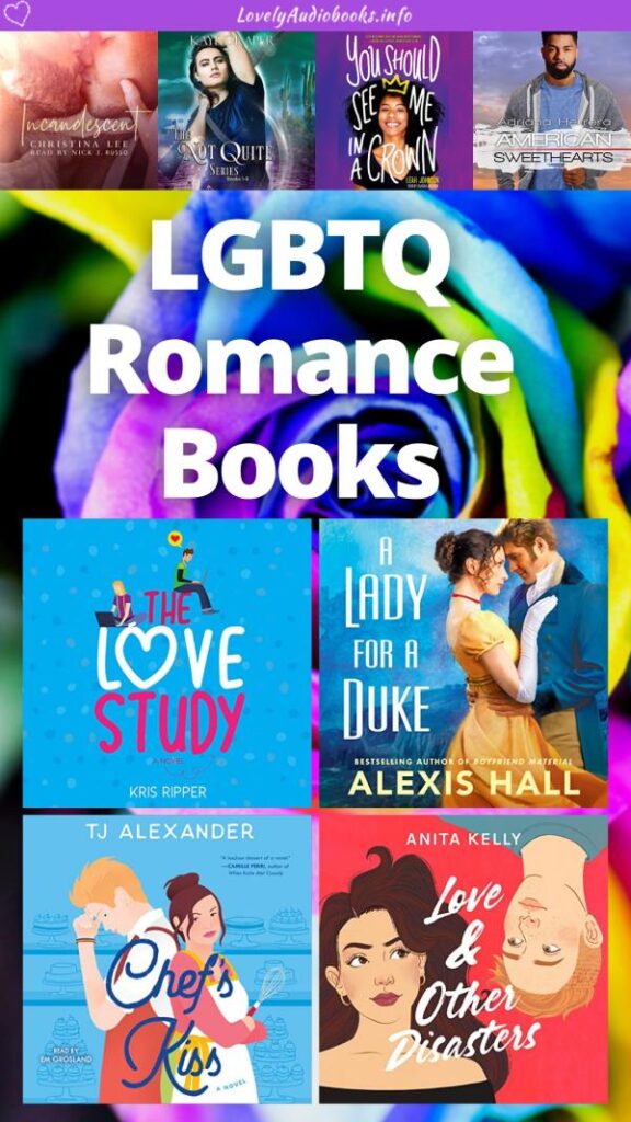 Pinterest pin for LGBTQ Romance Books