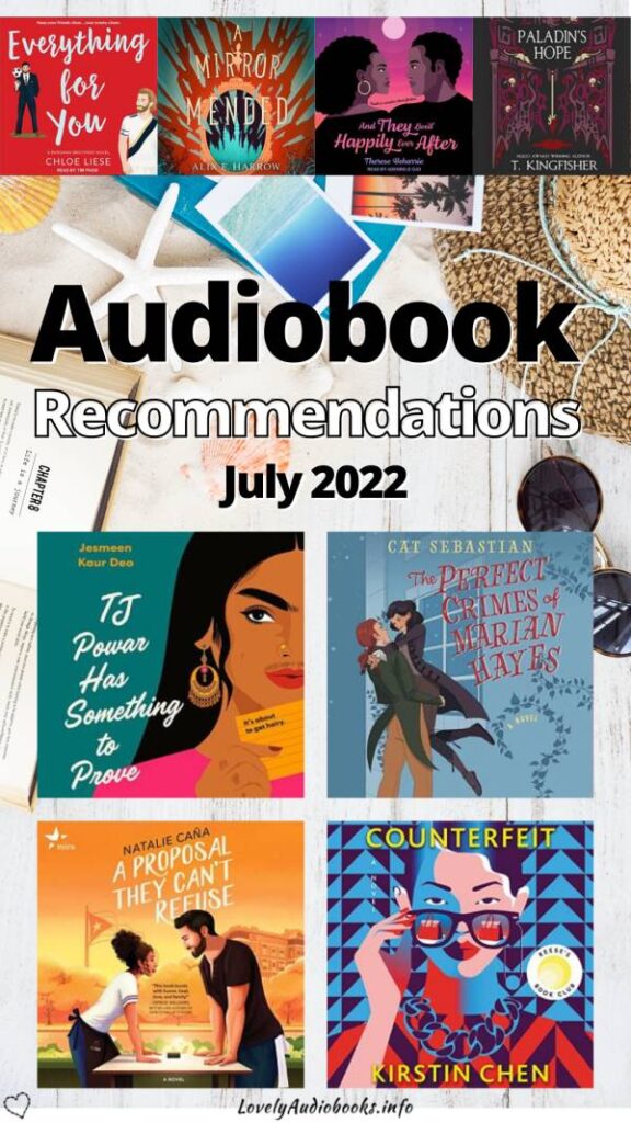 Audiobook Recommendations July 2022