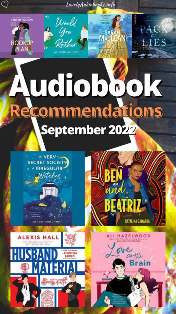 Audiobook Recommendations September 2022