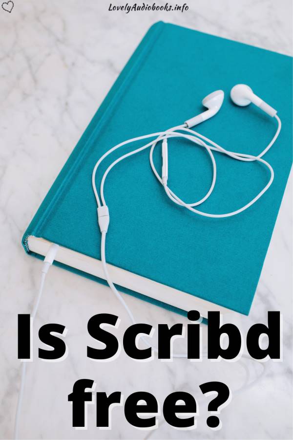 Is Scribd free? (Background image showing a book and headphones)