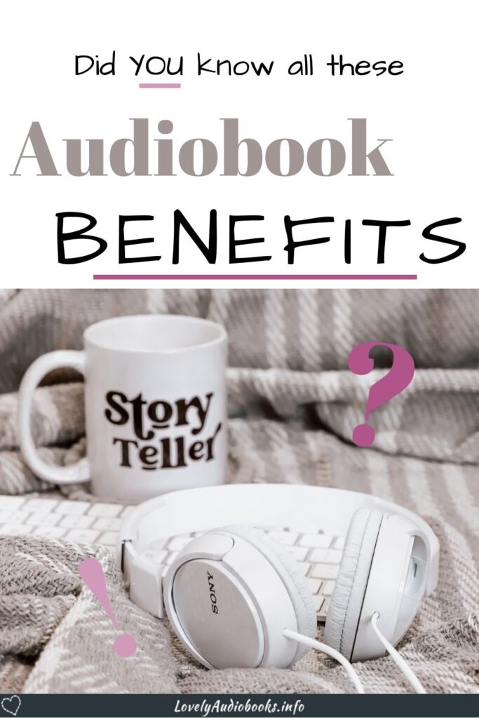 Did you know all these audiobook benefits?