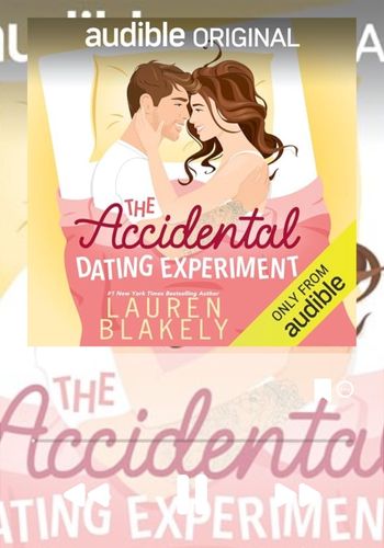 Graphic of an Audiobook Player showing The Accidental Dating Experiment