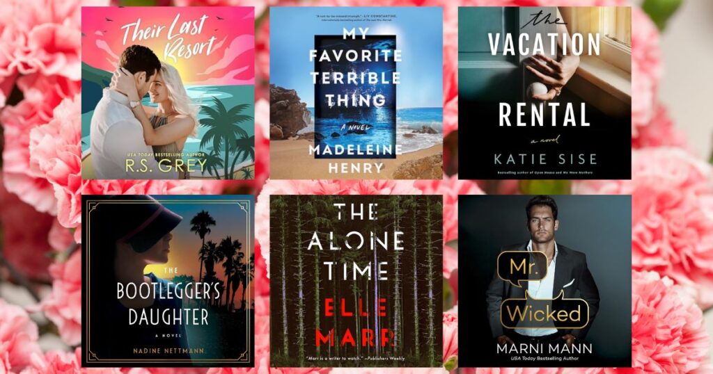 The Best Kindle Unlimited Audiobooks - New in May 2024 (collage with audiobook covers)