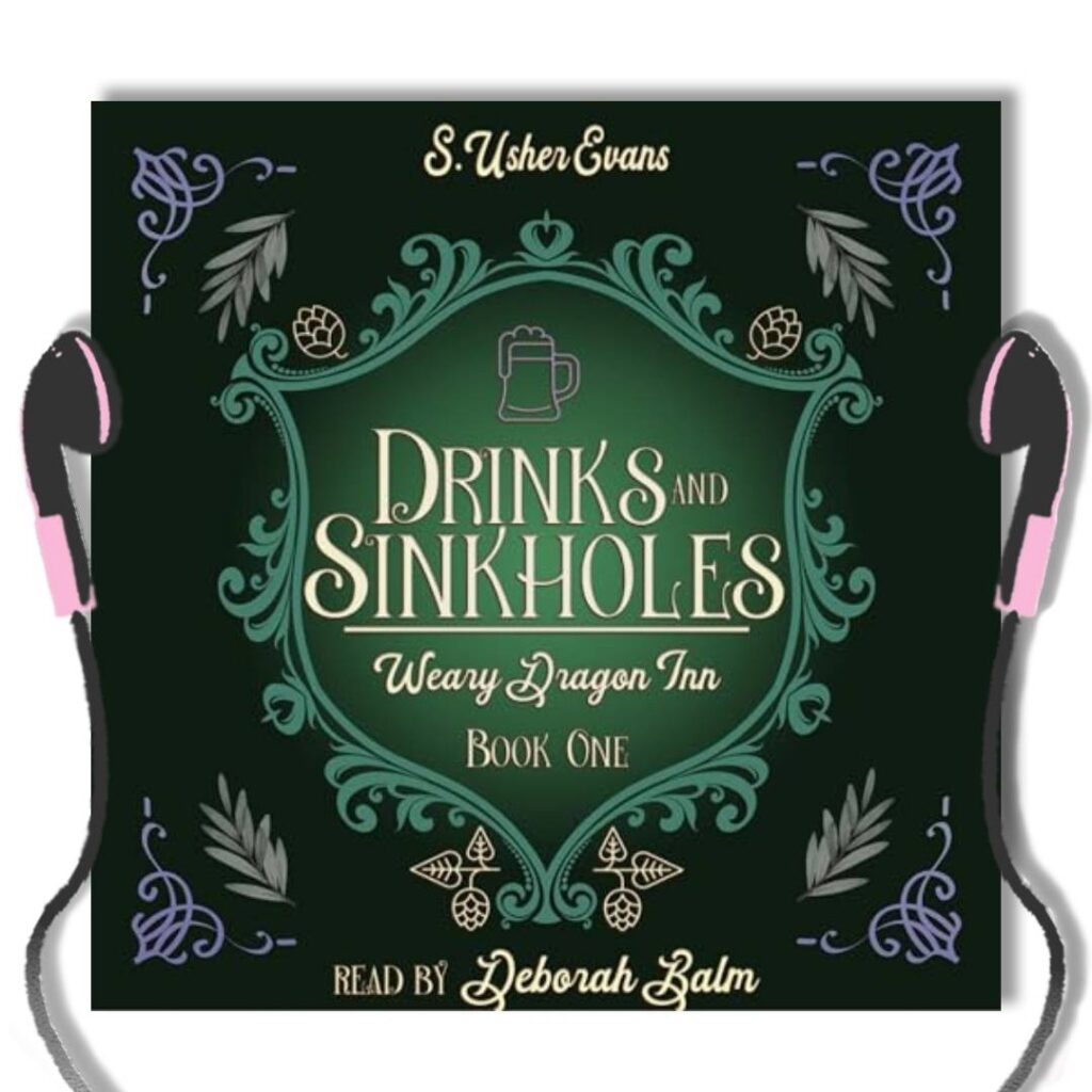 Drinks and Sinkholes audiobook cover